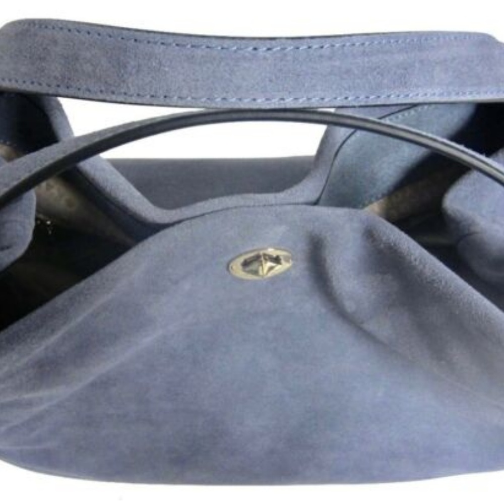 KATE SPADE STARDUST SUEDE WILLA SATCHEL/SLOUCH BAG - Picture 2 of 8